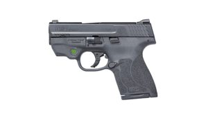 SMITH & WESSON M&P9 SHIELD M2.0 INTEGRATED CRIMSON TRACE GREEN LASER/RED LASER 9MM