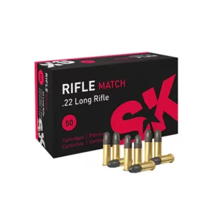 SK Rifle Match Ammo 22 LR