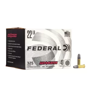 FEDERAL 22 LR 40GR AUTO MATCH